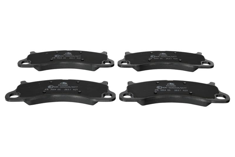 Remblokken set Voor , past: PORSCHE 911, 911 TARGA, BOXSTER SPYDER 3.0/3.4/3.8 05.11-12.19