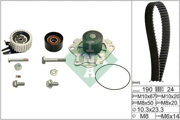 Water Pump & Timing Belt Kit