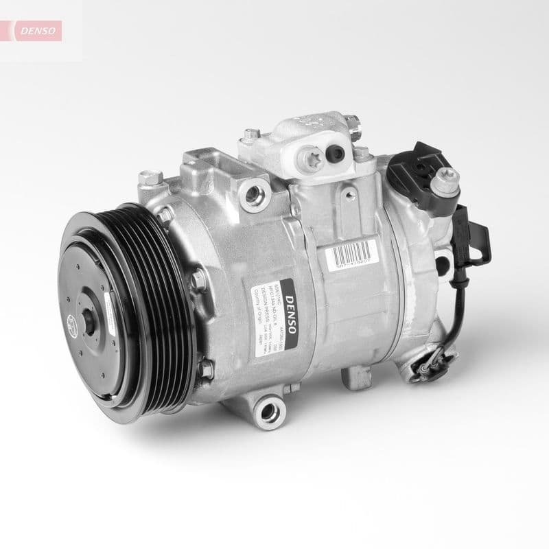 Airconditioning compressor past: SEAT CORDOBA, IBIZA III, IBIZA IV, IBIZA IV SC, IBIZA IV ST, TOLEDO IV  SKODA FABIA I, FABIA I PRAKTIK, FABIA II, RAPID, ROOMSTER 1.0-2.0 08.99-05.22