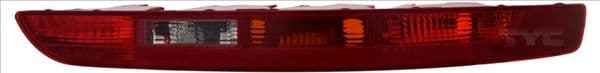 Achterlicht Links (onderste deel, P21W/W16W, kleur indicator oranje, kleur van het glas red) past: AUDI Q5 8R 11.08-12.16