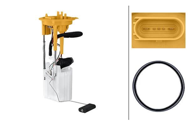 Elektrische brandstofpomp (module) past: VW CADDY ALLTRACK IV, CADDY III, CADDY IV 1.9D/2.0D 05.08-09.20