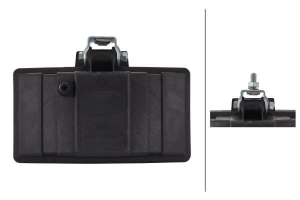 Mistlamp Links/Rechts (H3, 242x133mm) 12/24V past: MAN F90, F90 UNTERFLUR, M90 07.86-12.97