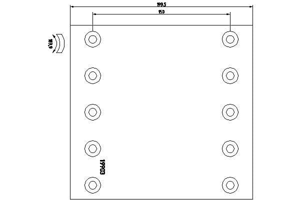 Motorsteun Voor Rechts, hydraulisch past: RENAULT LAGUNA I 1.6-2.0 11.93-03.01