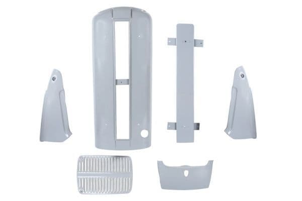 Voorgrille past: MASSEY FERGUSON 30, 800 01.59-12.79