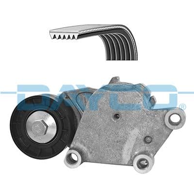 Multi-V-riemset met spanner past: CITROEN C1  PEUGEOT 107 1.4D 06.05-09.14