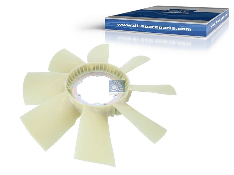 Radiator plezier (diameter 720mm, aantal bladen 8) past: DAF XF 105, XF 95  MAN HOCL, SL II, SÜ D0836LFL61-XF355M 05.00-