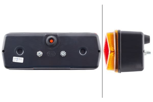 Achterlicht Rechts (P21W/R10W, 12/24V, red, met indicator, met stoplicht, parkeerlicht) past: MERCEDES 65 MB-TRAC, 70 MB-TRAC, 700 MB-TRAC, 800 MB-TRAC, 207 D 2.4, 208 D 2.3, 209 D 2.9, 210 2.3