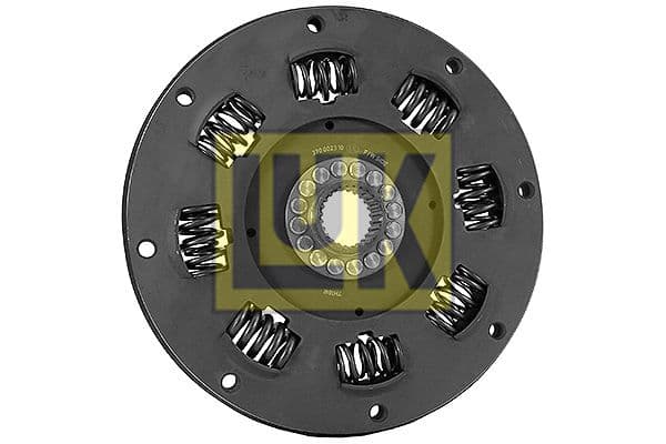 Torsiedemper (diameter: 295mm, aantal tanden: 26 pcs 39x42,5) past: MASSEY FERGUSON 5425, 5435, 5445, 5455, 5460, 6235, 6245, 6255, 6265, 6445 (DYNA), 6455, 6460, 6470