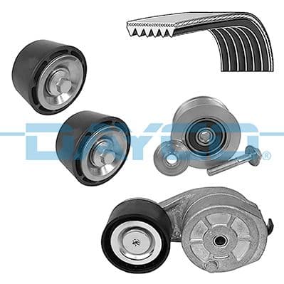 Multi-V-riemset met spanner past: SCANIA F, G I, G II, L, P I, P II, R II, S DC09.108-OC9.G05 02.04-