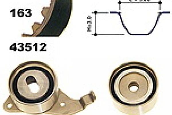 Uitlaatsysteem hanger past: AUDI A3  SEAT ALTEA, TOLEDO III  SKODA OCTAVIA I, OCTAVIA II  VW CADDY III, GOLF PLUS V, GOLF V, TOURAN 1.4-2.0D 09.00-07.15
