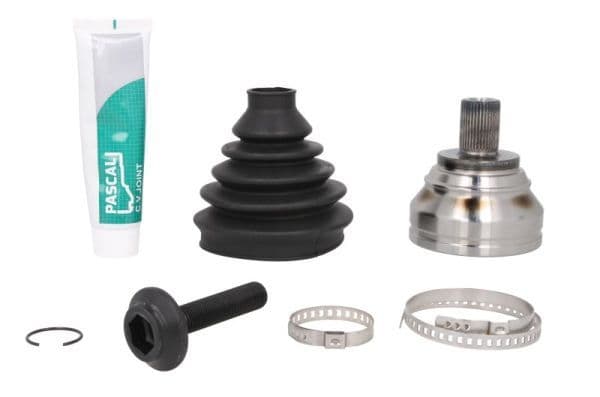 CV-gewricht buitenste Links/Rechts (36z/27z/59,5mm) past: AUDI A3, Q3, TT  SEAT ALTEA, ALTEA XL, IBIZA IV, LEON, TOLEDO III  SKODA OCTAVIA II, OCTAVIA III, SUPERB II, SUPERB III, YETI 1.2-3.6 02.03-