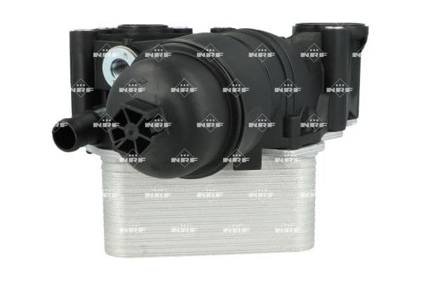 Olie radiator (met oliefilterbehuizing) past: MERCEDES MARCO POLO CAMPER (W447), VITO MIXTO (DOUBLE CABIN), VITO TOURER (W447), VITO (W447)  FIAT TALENTO  NISSAN NV300, QASHQAI I 1.6D/2.0D 04.11-