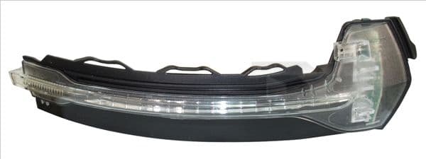 Zijspiegel controlelampje Links (transparant, LED) past: AUDI A3 8V 04.12-05.20