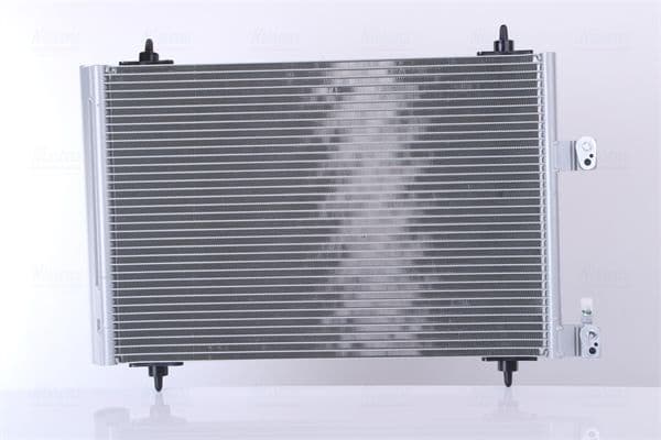A/C condensator (met droger, (EN) additional fitting elements) past: CITROEN C4, C4 I, C5 I  PEUGEOT 307 1.4-3.0 08.00-07.11