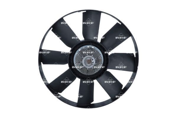 Ventilatorkoppeling (met ventilator, 600mm, aantal bladen: 8) past: MERCEDES ATEGO, ATEGO 2, UNIMOG OM900.911-OM924.935 01.98-