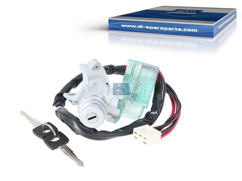 Contactschakelaar  aantal pinnen 5 (2 sleutels inbegrepen in de set) past: MERCEDES ACTROS, ATEGO, ATEGO 2, AXOR, ECONIC, TOURO (O 500) 01.96-