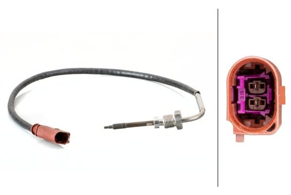 Uitlaatgastemperatuursensor (Vóór DPF) past: SEAT IBIZA IV, IBIZA IV SC, IBIZA IV ST  SKODA FABIA II, ROOMSTER, ROOMSTER PRAKTIK  VW POLO V 1.2D 10.09-05.15