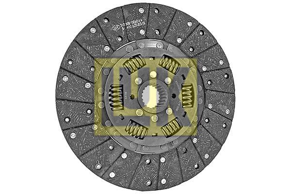 Koppelingsplaat/plaat biologisch (327mm volledig profiel) past: VALMET 605, 655, 705, 755, 805, 855, 905, 8100, 6000, 6100, 6200, 6300, 6400, 6600, 6800, 6900, 8000  VALTRA N 101, N 111, N 91