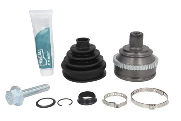 CV-gewricht buitenste Links/Rechts (38z/27z/60mm  ABS:48) past: VW TRANSPORTER T4 2.5D/2.8 09.95-04.03