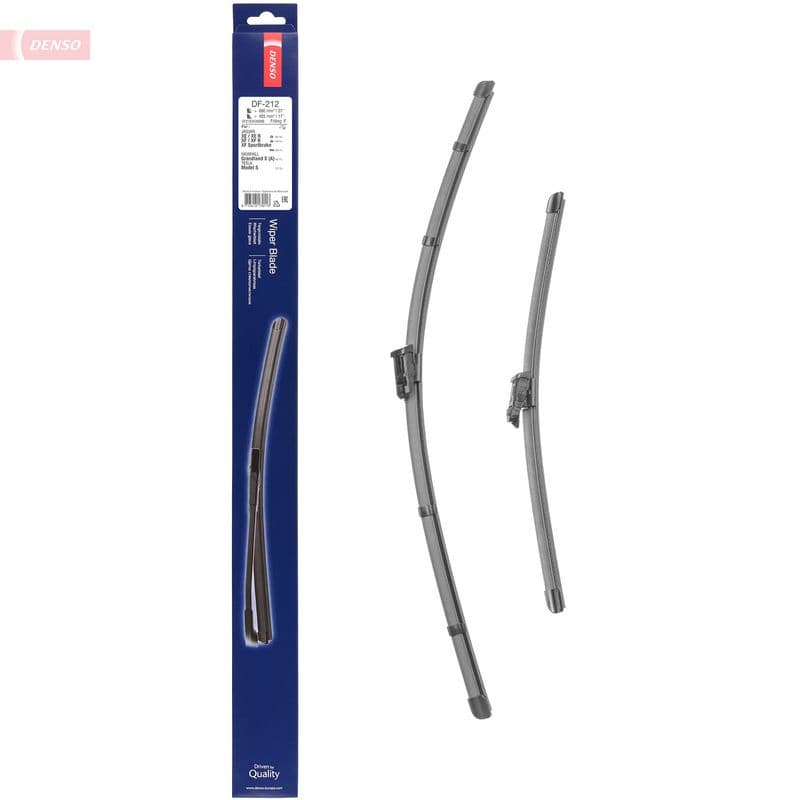 Wisserblad voegloos Voor 680/430mm past: JAGUAR XE, XF II  TESLA MODEL S 09.12-