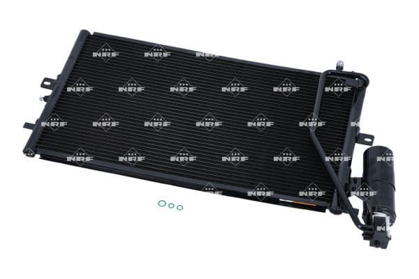 A/C condensator (met droger) past: SAAB 9-5 1.9D-3.0D 09.97-12.09