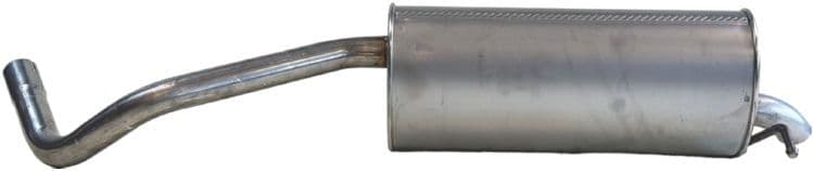 Uitlaatsysteem achterste geluiddemper past: SEAT IBIZA IV, IBIZA IV SC, IBIZA IV ST  SKODA FABIA III  VW POLO V 1.0 08.14-06.21