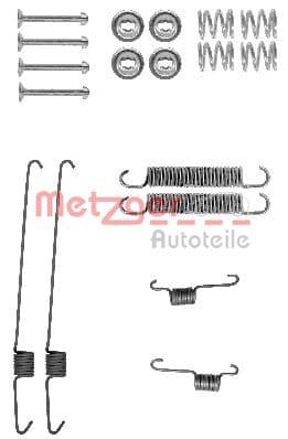 Accessory Kit, brake shoes