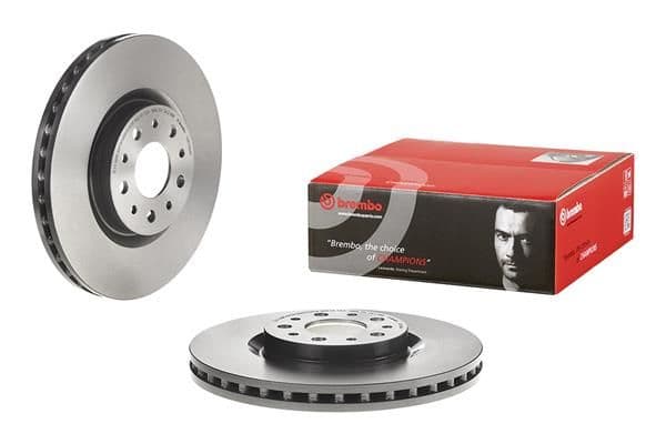 Brake disc Voor Links/Rechts past: FIAT TIPO 1.0-1.6D 10.15-