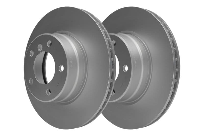 Brake disc Voor Links/Rechts past: BMW 5 (E39), 5 (E60), 5 (E61) 2.0-4.9 10.98-12.10