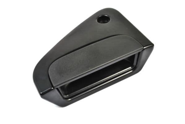Door handle Rechts extern zwart past: DAF 65, 65 CF, 75, 75 CF, 85, 85 CF 07.92-12.00