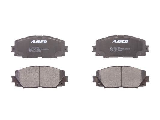 Remblokken set Voor , past: LEXUS CT  TOYOTA ALLION II, COROLLA, PREMIO, PRIUS, PRIUS C, PRIUS PHV, RACTIS, VERSO S, YARIS, YARIS / VIOS 1.0-1.8H 01.05-