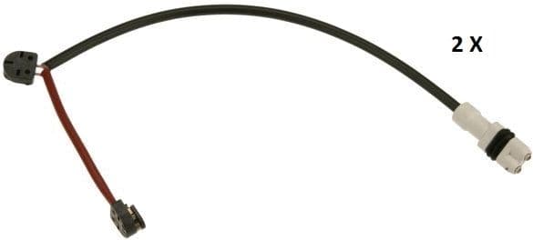 Sensor remblokslijtage Voor (hoeveelheid per verpakking: 2pcs) past: PORSCHE BOXSTER, BOXSTER SPYDER, CAYMAN 3.2/3.4 11.04-12.12