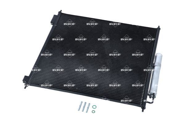 A/C condensator (met droger) past: LAND ROVER DEFENDER, DISCOVERY V, RANGE ROVER IV, RANGE ROVER SPORT II 3.0-5.0 08.12-