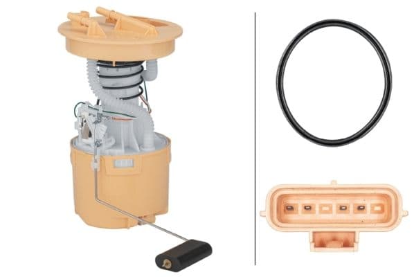 Brandstofniveausensor past: VOLVO C30, S40 II  FORD C-MAX, FOCUS C-MAX, FOCUS I, FOCUS II 1.6D/1.8D/2.0D 08.02-12.12