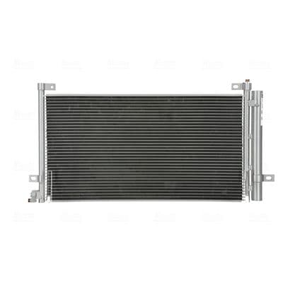 A/C condensator (met droger, (EN) additional fitting elements) past: VOLVO FM, FM II, FM III, FMX II, FMX III 10.8D/12.8D 09.05-