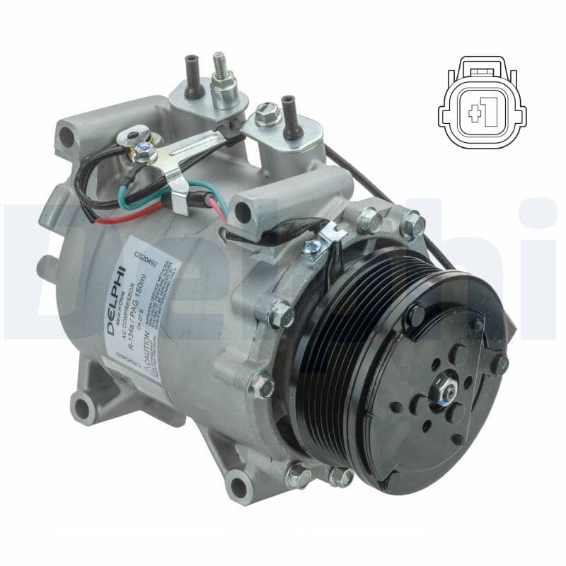 Airconditioning compressor past: HONDA CR-V II 2.0 09.01-03.07