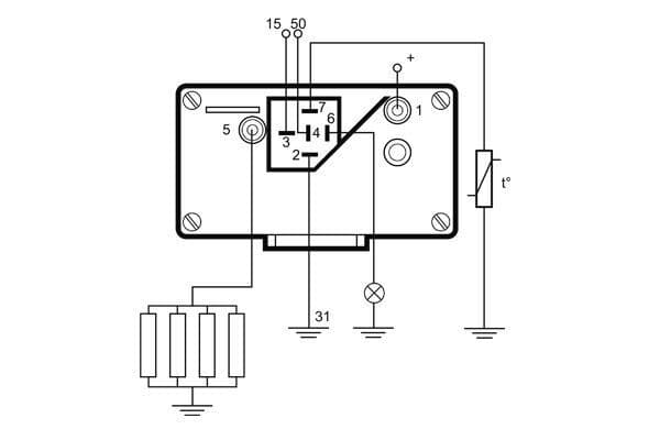 Control Unit, glow time