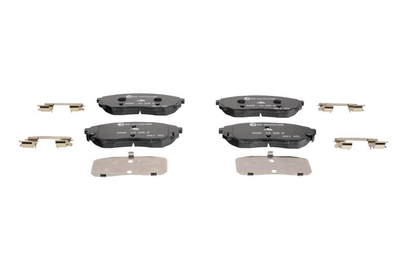 Remblokken set Voor , past: HYUNDAI SANTA FE IV  KIA SORENTO III 2.0D-3.5 01.15-12.20
