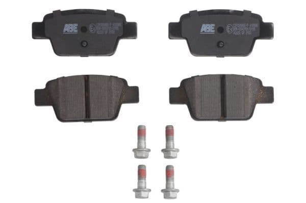 Remblokken set Achter , past: ALFA ROMEO MITO  FIAT BRAVO, BRAVO II, GRANDE PUNTO, LINEA, MULTIPLA, PALIO, SIENA, STILO  LANCIA DELTA III 0.9-2.4 04.99-