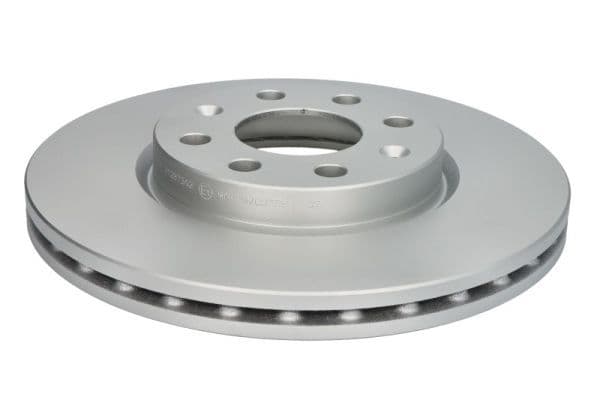 Brake disc Voor Links/Rechts PERFORMANCE (gecoat  met een hoog koolzuurgehalte) past: FIAT DOBLO, GRANDE PUNTO, PUNTO, PUNTO EVO, STILO  LANCIA YPSILON  OPEL ADAM, CORSA D, CORSA E 0.9-1.9D 10.01-