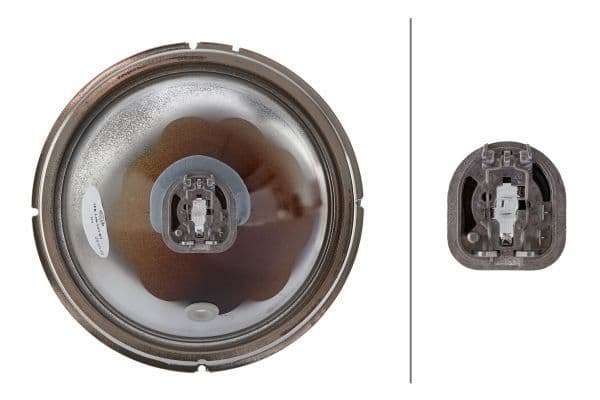 Universele koplamp Links/Rechts (lange afstand, W5W, 12/24V, transparant, Groot licht, positielichten)