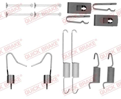 Accessory Kit, parking brake shoes