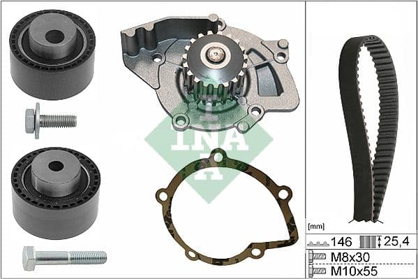 Water Pump & Timing Belt Kit