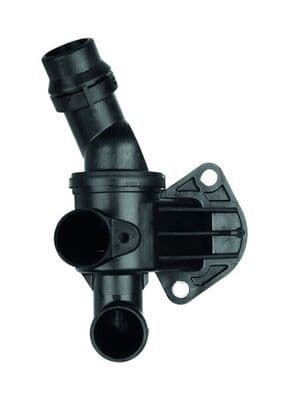 Thermostaat koelsysteem (80°C, in huisvesting) past: AUDI A1, A3, TT  SEAT LEON  VW GOLF V, GOLF VI, POLO V, SCIROCCO III 2.0/3.2 10.04-10.20