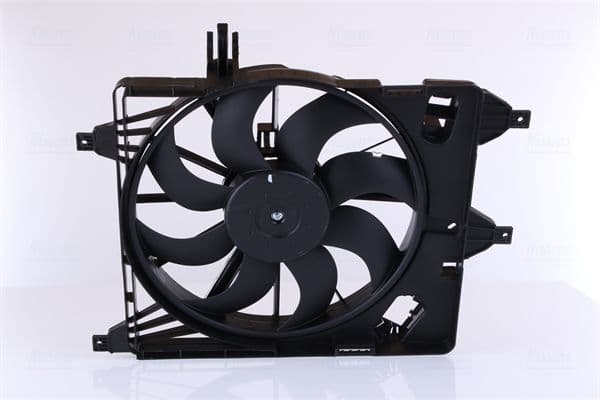 Radiatorventilator (met huisvesting) past: RENAULT CLIO II, KANGOO, KANGOO BE BOP, KANGOO EXPRESS, KANGOO II, MEGANE I, MEGANE I CLASSIC, MEGANE I COACH, MEGANE II, MEGANE SCÉNIC 1.0-Electric 08.95-