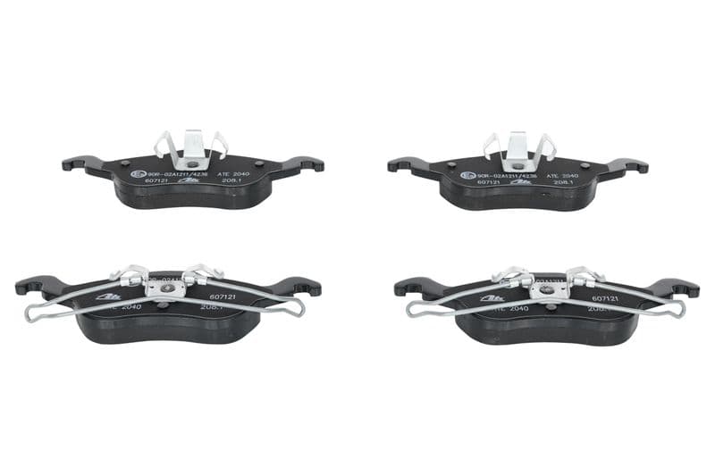 Remblokken set Voor , past: FORD FOCUS I  FORD USA FOCUS ZX3, FOCUS ZX5 1.4-2.0 08.98-06.07