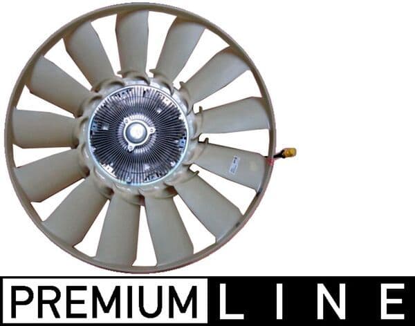 Ventilatorkoppeling (met ventilator, 811mm, aantal bladen: 13, aantal pinnen: 2) past: MAN TGA, TGS I, TGX I D2066LF06-D3876LF02 02.04-