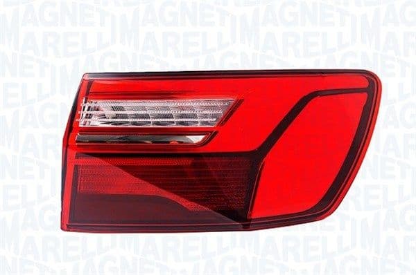 Achterlicht Links (extern, LED) past: AUDI A4 ALLROAD B9, A4 B9 08.15-