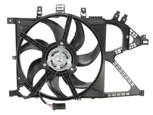 Radiatorventilator (met huisvesting) past: OPEL COMBO, COMBO TOUR, CORSA C 1.0-1.8 09.00-