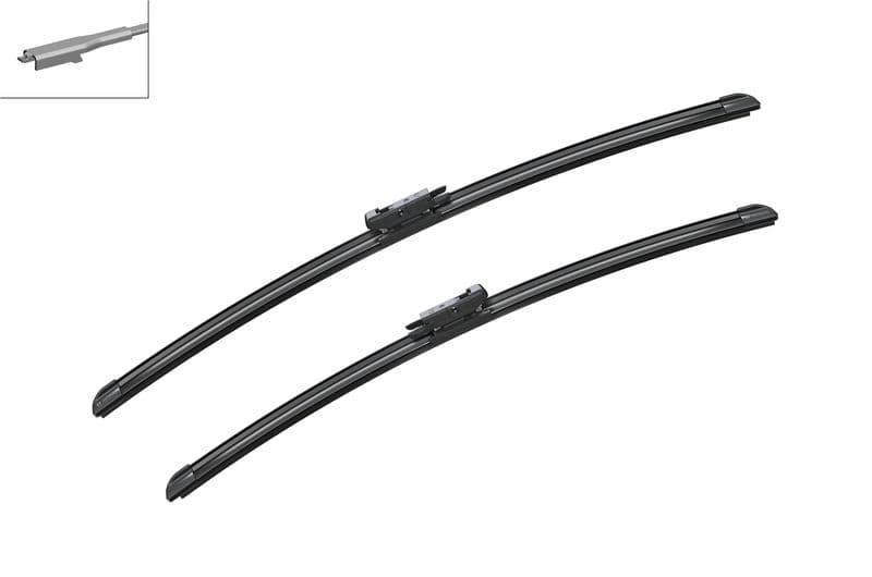 Wisserblad voegloos Voor met spoiler (2pcs) A294S Aerotwin 600/550mm past: SMART FORTWO 01.07-